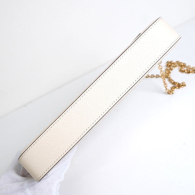 ルイ ヴィトン モノグラム アンプラント ポシェット フェリシー クリーム M82363