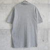 プレイ コムデギャルソン ハートロゴパッチ 半袖ポロシャツ グレー LLサイズ AD2008