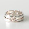 Locking Silver Ring Size:16