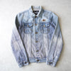 Logo batched denim jacket