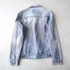 Logo batched denim jacket