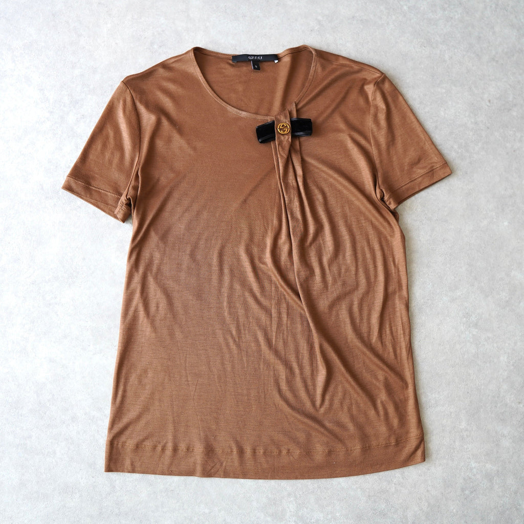 Logo designed short sleeve top｜Made in Italy