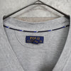 Logo Embroidery Arm Line Cardigan