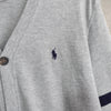 Logo Embroidery Arm Line Cardigan