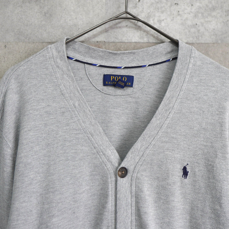Logo Embroidery Arm Line Cardigan - NEWSED