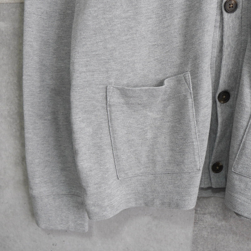 Logo Embroidery Arm Line Cardigan - NEWSED