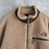 Logo Embroidery Boa Fleece Jacket