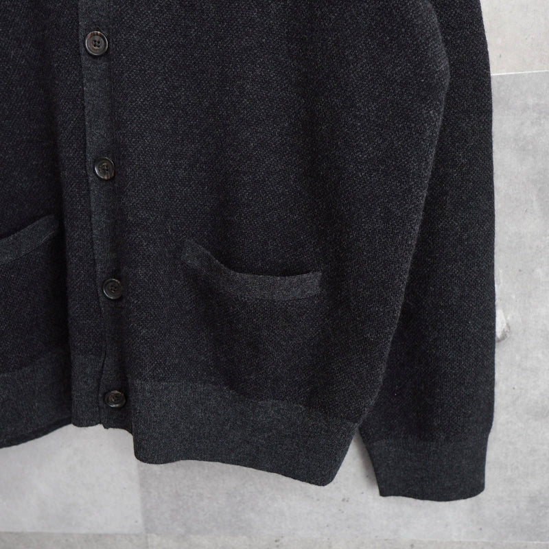 Logo Embroidery Cardigan - NEWSED