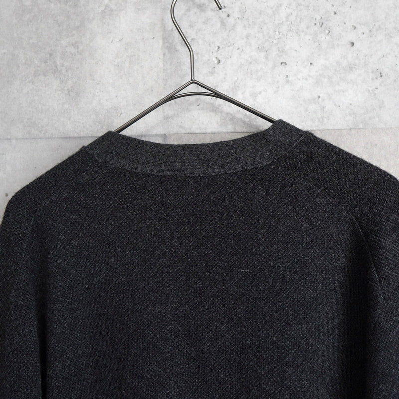 Logo Embroidery Cardigan - NEWSED
