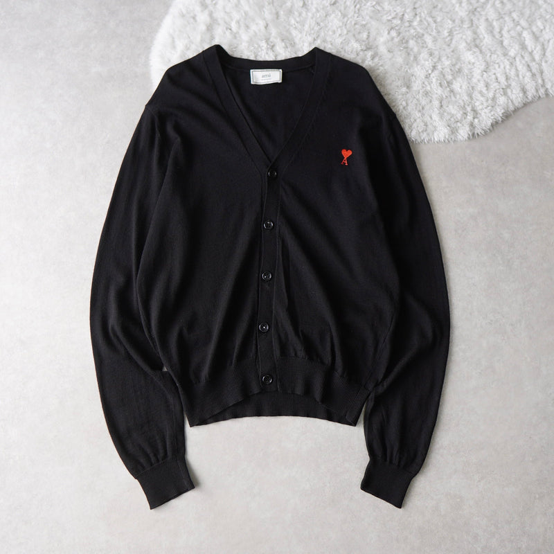Logo Embroidery Cardigan - NEWSED