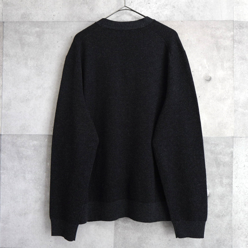 Logo Embroidery Cardigan - NEWSED