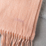 Logo Embroidery Cashmere Muffler - NEWSED