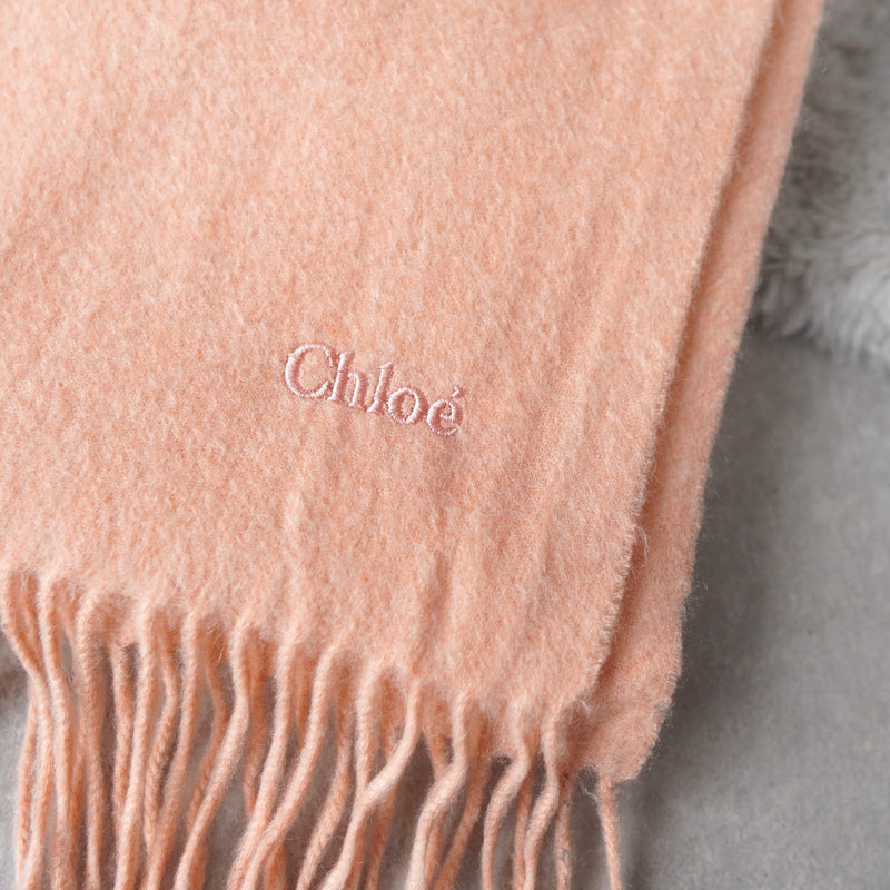 Logo Embroidery Cashmere Muffler - NEWSED