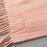 Logo Embroidery Cashmere Muffler - NEWSED