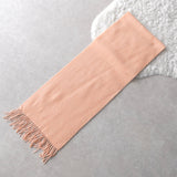 Logo Embroidery Cashmere Muffler - NEWSED