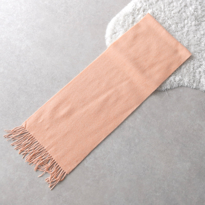 Logo Embroidery Cashmere Muffler - NEWSED