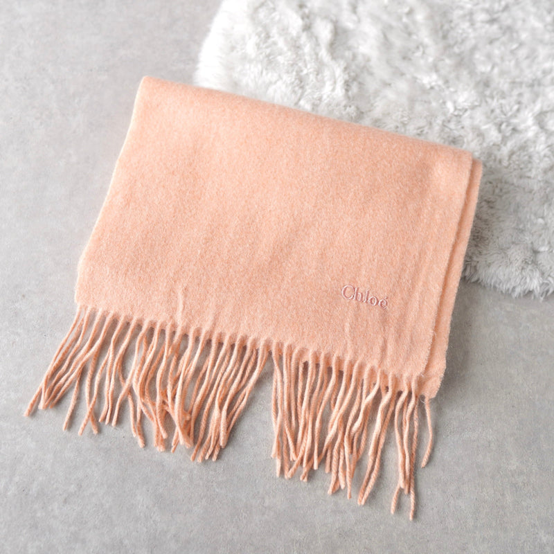 Logo Embroidery Cashmere Muffler - NEWSED