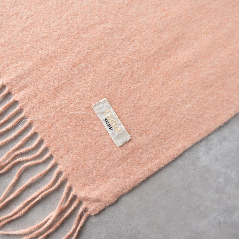 Logo Embroidery Cashmere Muffler - NEWSED