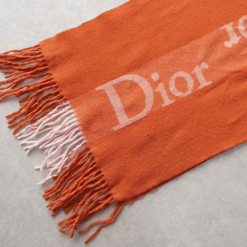 Logo Embroidery Cashmere Muffler｜Made in Scotland - NEWSED