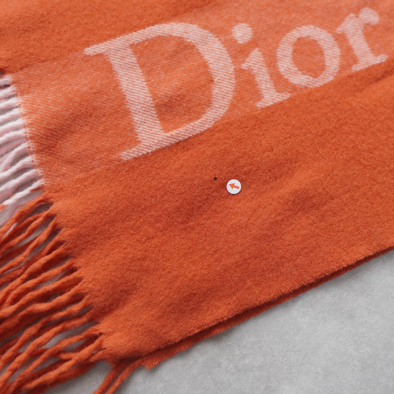 Logo Embroidery Cashmere Muffler｜Made in Scotland - NEWSED