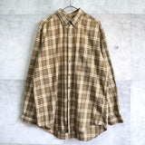 Logo Embroidery Check Pattern Shirt - NEWSED