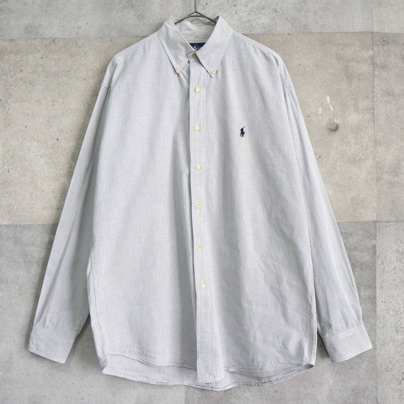 Logo Embroidery Check Shirt - NEWSED