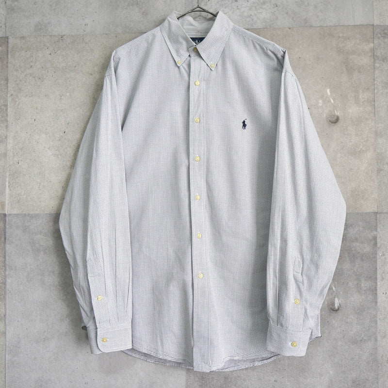 Logo Embroidery Check Shirt - NEWSED