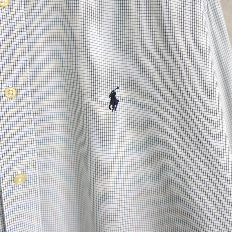 Logo Embroidery Check Shirt - NEWSED