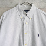 Logo Embroidery Check Shirt - NEWSED