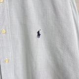 Logo Embroidery Check Shirt - NEWSED