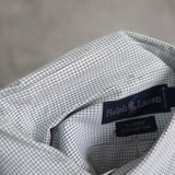 Logo Embroidery Check Shirt - NEWSED