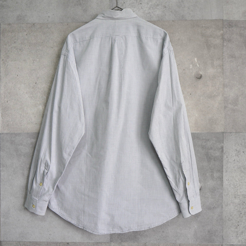Logo Embroidery Check Shirt - NEWSED