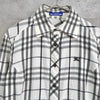 Logo Embroidery Check Shirt