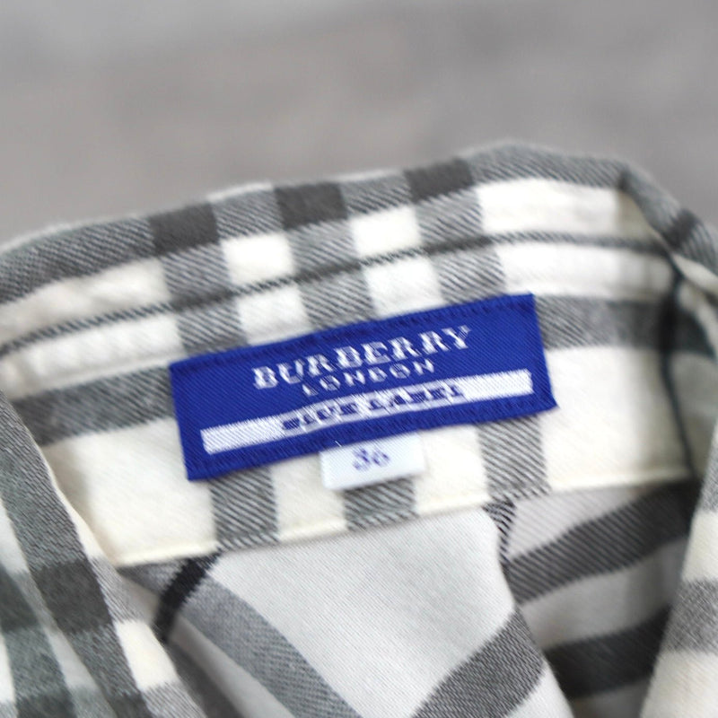 Logo Embroidery Check Shirt - NEWSED