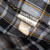 Logo Embroidery Check Zip-up Hooded Jacket