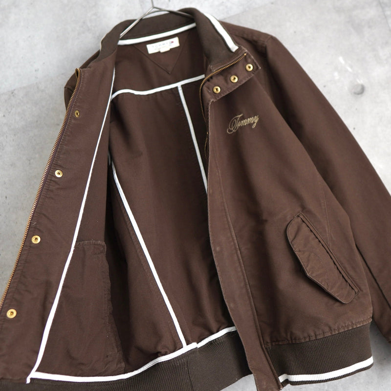 Logo Embroidery Cotton Jacket - NEWSED