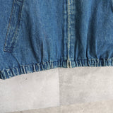 Logo Embroidery Denim Drizzler Jacket - NEWSED