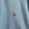 Logo Embroidery Denim Shirt