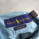Logo Embroidery Denim Shirt - NEWSED