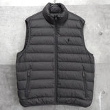 Logo Embroidery Down Vest - NEWSED