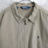 Logo Embroidery Drizzler Jacket - NEWSED