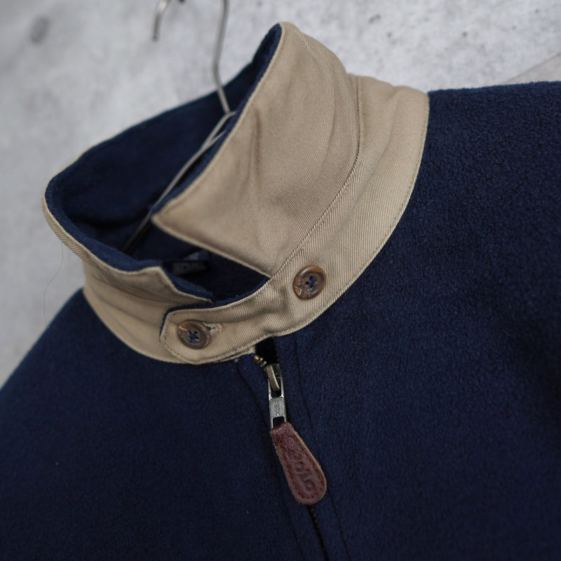 Logo Embroidery Fleece Jacket - NEWSED