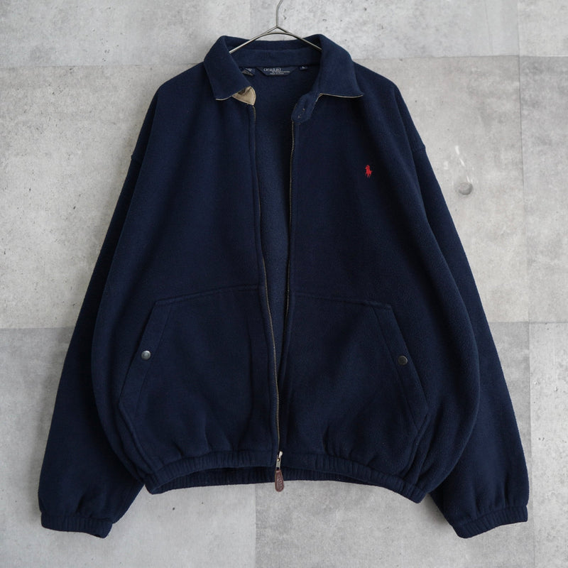 Logo Embroidery Fleece Jacket - NEWSED
