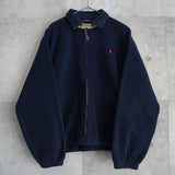 Logo Embroidery Fleece Jacket - NEWSED