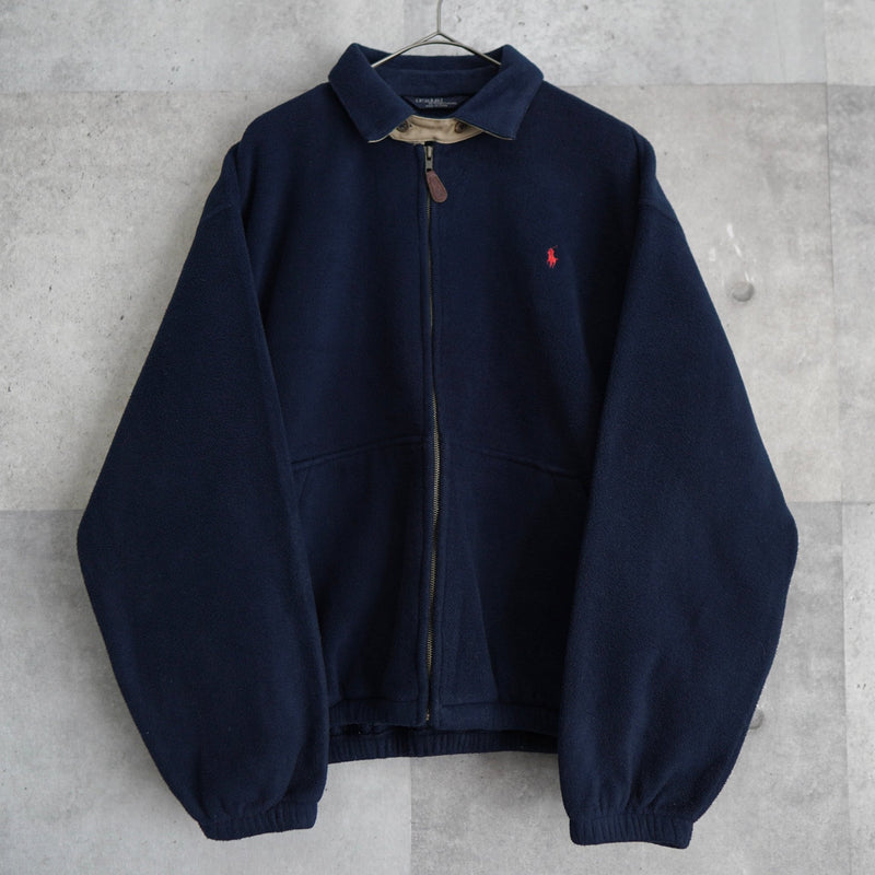 Logo Embroidery Fleece Jacket - NEWSED
