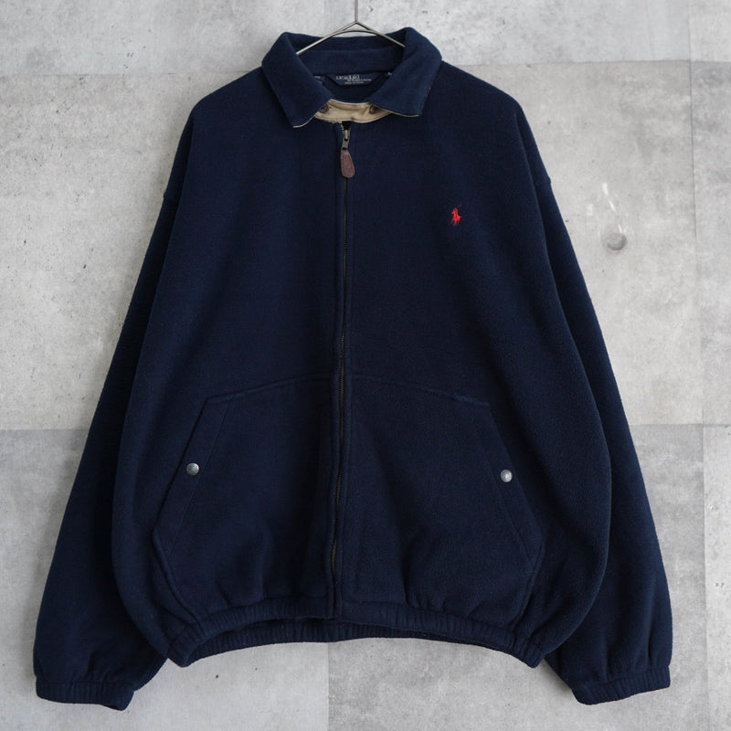 Logo Embroidery Fleece Jacket - NEWSED