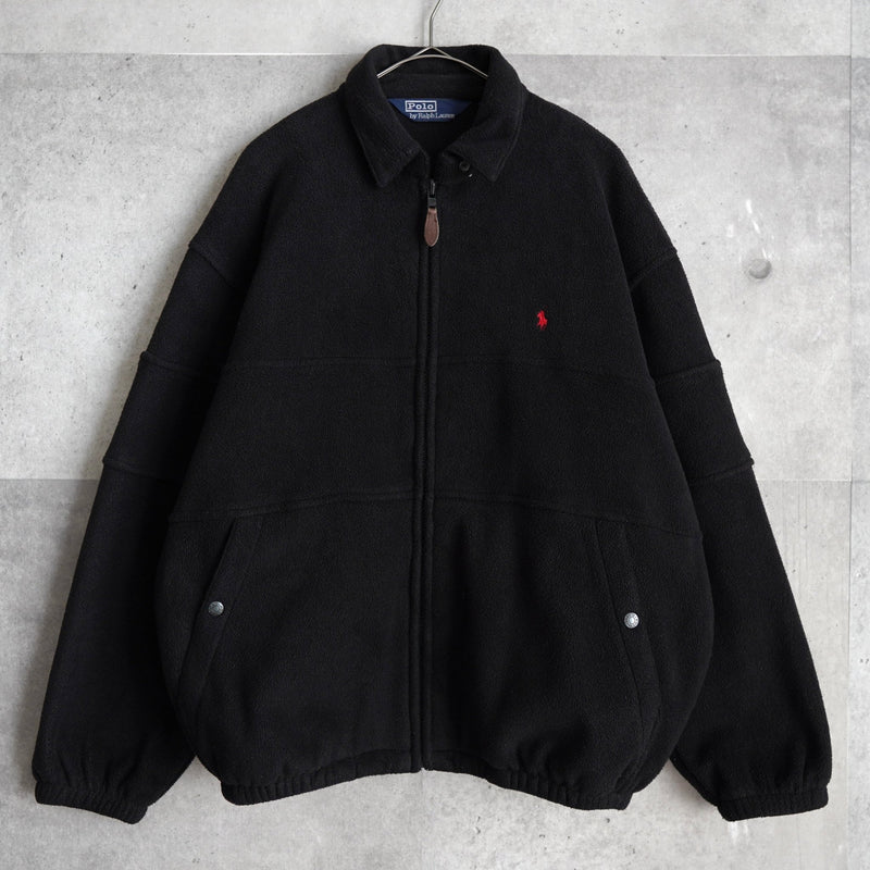 Logo Embroidery Fleece Jacket ｜Made in USA - NEWSED