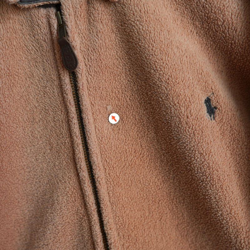 Logo Embroidery Fleece Jacket｜Made in USA - NEWSED