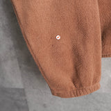 Logo Embroidery Fleece Jacket｜Made in USA - NEWSED