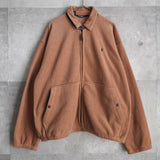 Logo Embroidery Fleece Jacket｜Made in USA - NEWSED